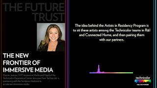 Technicolors Marcie Jastrow The New Frontier of Immersive Media [upl. by Kubiak482]