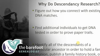 Post1940 Descendancy Research  Ancestry [upl. by Moth]