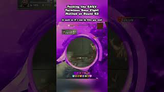 Testing the OP Strategy for the Terminus Round 50 Boss Fight on Call of Duty Black Ops 6 [upl. by Esilana]