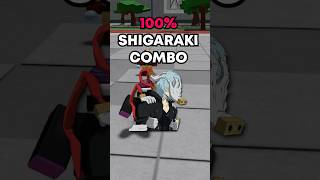 100 SHIGARAKI Combo In heroesbattlegrounds roblox shigaraki [upl. by Oramlub29]