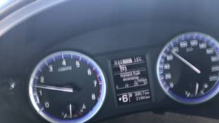 2017 Suzuki SX4 SCross Instant Fuel Economy AutoCruise [upl. by Yup]