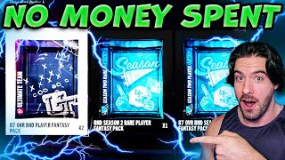 FREE 87 Ovr Fantasy Packs Gave Me An UNSTOPPABLE DEFENSE CFB 25 No Money Spent Ep19 [upl. by Cyrano295]