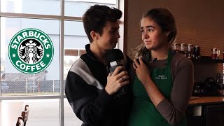 ASMR in Starbucks ☕️ [upl. by Kitti]