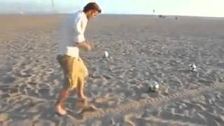 David Beckham Amazing Football Tricks [upl. by Adina112]