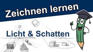 Schatten amp Licht zeichnen lernen  Zeichnen amp Malen für Anfänger  Übungen zum Mitmachen  DrawTut [upl. by Harrison153]