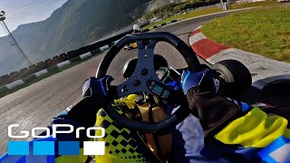 GoPro AllOut Go Kart Racing POV [upl. by Zetnod]