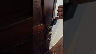 Door Lock Battery Replacement [upl. by Mastic903]