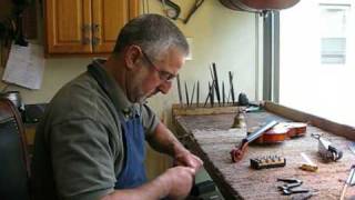 Cutting amp Fitting a Violin Peg [upl. by Antonetta12]