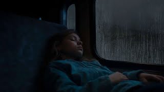 Cozy Train Cabin Atmosphere with Rain and Train Sounds for Deep Sleep and Relaxation🚉 [upl. by Animahs]