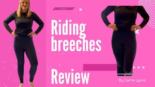 Comfortable and fashionable silicone horse riding pants Freya breeches dupe Amazon review SUBSCRIBE [upl. by Rudolfo]