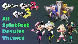 Splatoon  All Splatfest Results Jingles [upl. by Ocimad774]