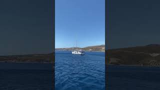 a sailing boat in Aegean Sea sailingboat aegeansea mrtranquilo [upl. by Chaiken595]