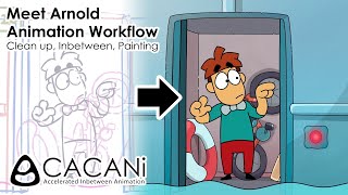 Create 2D Animation with Arnold and CACANi Meet Arnold animation workflow [upl. by Amaryllis]