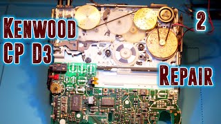 Kenwood CPD3 AIWA P303 Walkman Reparatur amp Restauration  Teil 2 [upl. by Enomad]