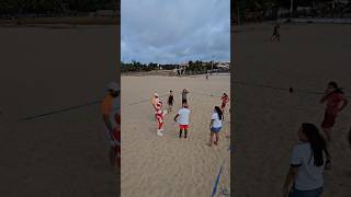 Power ranger na praia😂 bomdia voleibol finaldetarde praia alegria humor [upl. by Nasus]