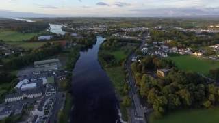 River Moy Ballina Mayo Ireland Drone Flight [upl. by Eiznikam]