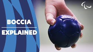 All you need to know about Boccia  Sport Explained Boccia  Paralympic Games [upl. by Nailliw]