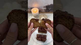 Healthy banana bread 🍌 baking fall fallrecipe bananabread healthyrecipes fallbaking asmr [upl. by Heall]