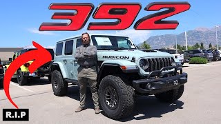 NEW Jeep Wrangler Rubicon 392 Final Edition The Last V8 Jeep Ever [upl. by Allerie]