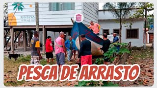 Pesca de arrasto em BertiogaSp [upl. by Shivers]