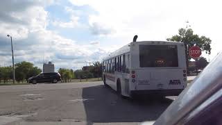 1996 New Flyer D40LF bus with Detroit Diesel engine in Flint MI [upl. by Kirtap]