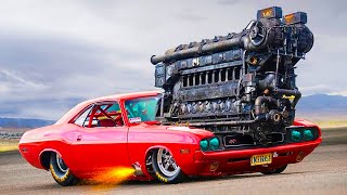 15 CRAZIEST VEHICLES WITH SHOCKING V24 ENGINES [upl. by Nommad]