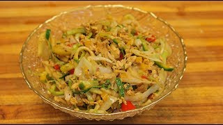 Asian Style Zoodles  zucchini noodles  zucchini pasta  keto recipes  healthy recipes [upl. by Nyar]