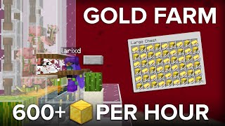 Minecraft Ultimate Gold XP Farm Tutorial  90000 Items Per Hour [upl. by Broida]