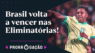 RODRYGO MARCA E BRASIL VENCE O EQUADOR NA ESTREIA DE DORIVAL NAS ELIMINATÓRIAS PRA COPA DO MUNDO [upl. by Nicole497]