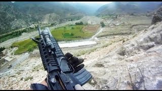 US Soldier Survives Taliban Machine Gun Fire During Firefight [upl. by Harpole]