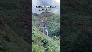 Rhaeadrbach is very peaceful waterfall northwales wales visitwales wanderlust sereninwales [upl. by Arakal951]