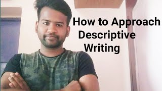 How to approach descriptive writing  Vasu Devan  IBPS PO 2021 [upl. by Enomal]