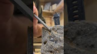 I messed up my smartwatch idiots stonecarving carving diy concert stonemasonry whoops [upl. by Etyak]