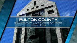 Fulton County Board of Commissioners Meeting  October 16 2024 [upl. by Krissy635]