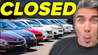 Car Market Is COLLAPSING amp Dozens Of Dealerships Are CLOSING [upl. by Whitaker]