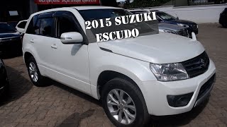 2015 SUZUKI ESCUDO FULL REVIEW [upl. by Vyse]