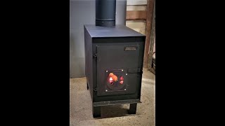 Drolet Hunter wood stove review [upl. by Quent]