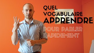 Quel VOCABULAIRE apprendre quand on COMMENCE une langue [upl. by Scully401]