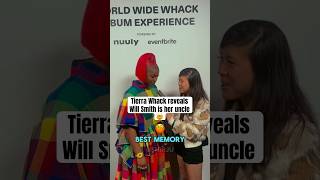 Tierra Whack reveals Will Smith is her uncle 🤯 [upl. by Zetnauq996]