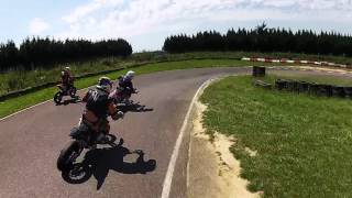 Supermoto Training in Sundgau  Driftspass [upl. by Ahsiekan961]