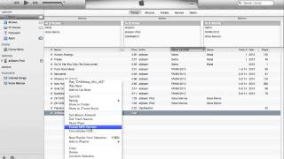 OSX 101  How to convert wav to mp3 using iTunes [upl. by Dymphia]