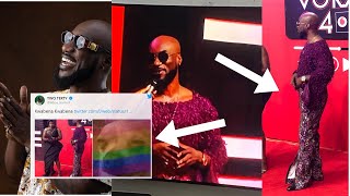 Kwabena Kwabena M0cked for Dressing like a Lady at VGMA24 [upl. by Trant10]