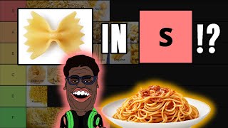 The Pasta Shapes Tier List [upl. by Nalat432]