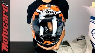 Arai RX7V Isle of Man TT 2016 Limited Edition unboxing [upl. by Oriane]