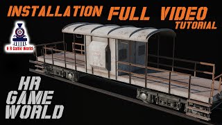 HR GAME WORLD  Installation Full Tutorial  Indian Train Simulator  Railworks  TS 2024 [upl. by Gifford]