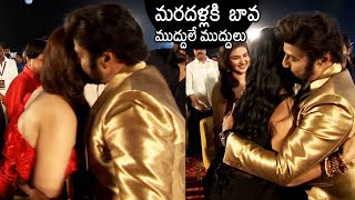 Balakrishna Kissed Chandrika Ravi amp Honey Rose At Veera Simha Reddy Pre Release Event  News Buzz [upl. by Tonye]