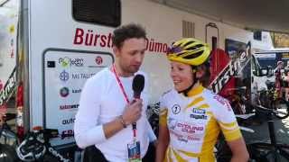 Münsterland Giro 2014 Interview mit Katharina Venjakob [upl. by Judd]