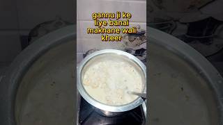 Gannu ji ke liye banai kheer ganpati celebration day 2  shortsfeed shorts minivlog ytshorts [upl. by Lurie]