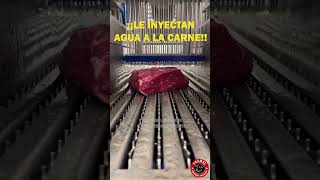 ¿Por qué le inyectan agua a la carne 🥩🐂 carne ganado alimentos kobe [upl. by Boynton]