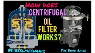 Centrifugal oil filter for ITI Mechanic Diesel mechanic dieselmechanic [upl. by O'Donovan]